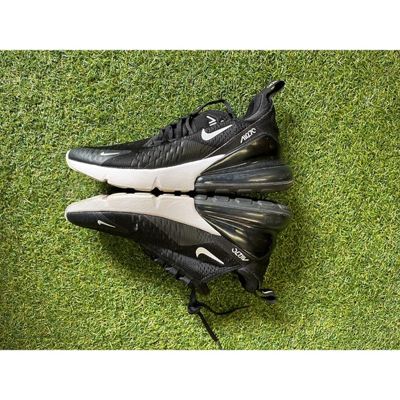 Nike Air Max 270 AH6789-001 Women US 7 Running Shoe Black White Athletic Sneaker - Picture 5 of 7